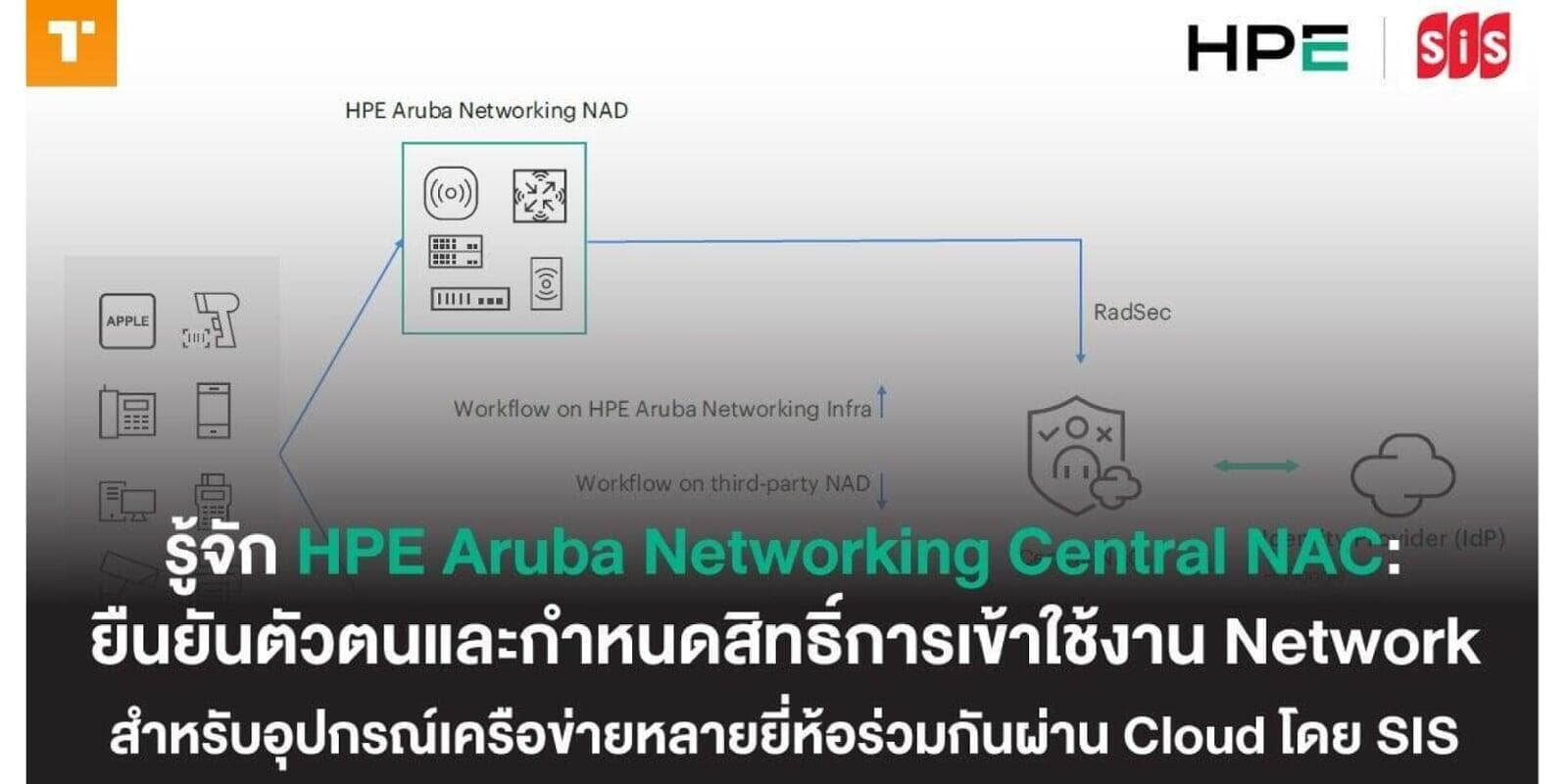 รู้จัก HPE Aruba Networking Central NAC